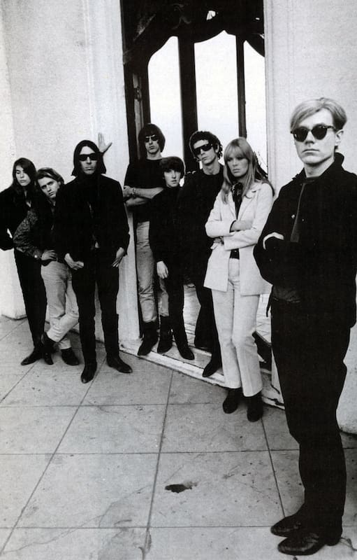 Andy Warhol con The Velvet Underground