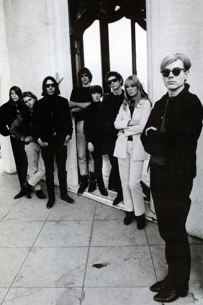 Andy Warhol con The Velvet Underground