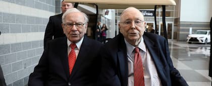 Warren Buffett y su socio Charlie Munger