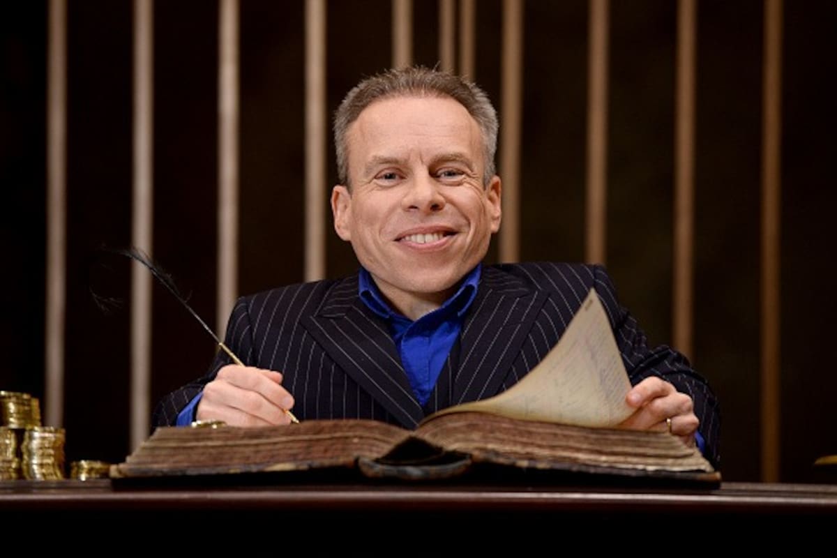 Warwick Davis: "Muchas veces pienso que soy tan afortunado"