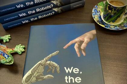 We, the robots, el más reciente libro del profesor Simon Chesterman, de la Universidad de Cambridge