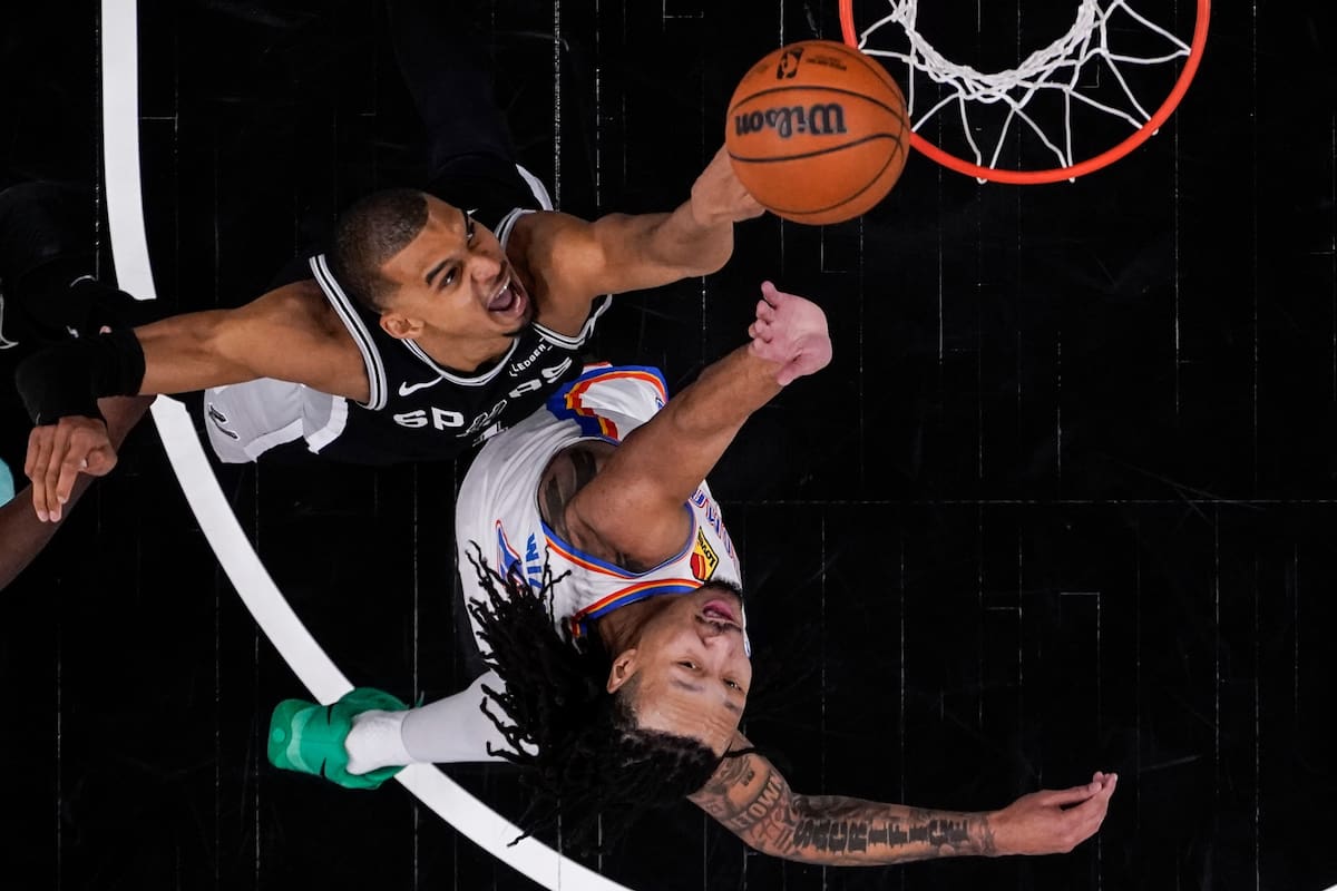 Wembanyama y los Spurs fuerzan el séptimo juego en Oklahoma City al aplastar 118-91 a los Thunder
