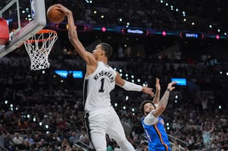 Wembanyama y los Spurs igualan 2-2 al Thunder y el juego cinco parece que será una partida de ajedrez