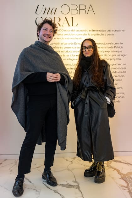 Wenceslao Campomar, de Ungallery, y Tania Vitale, de Rolf