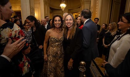 Wendy Stanley y Clara Muzzio, vicejefa de Gobierno de la Ciudad de Buenos Aires