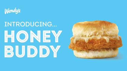 Wendy's Honey Buddy está disponible hasta el 30 de septiembre a un dólar comprando a través de la aplicación (Archivo)