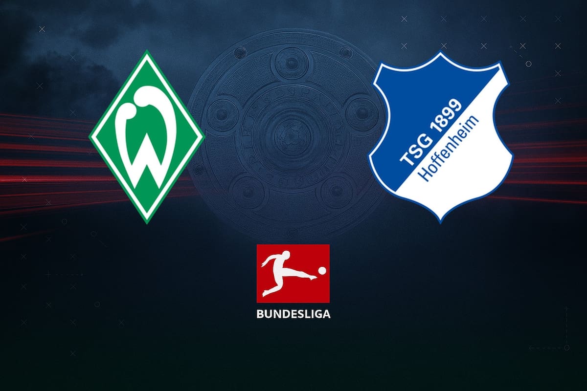 Werder Bremen y Hoffenheim disputaron uno de los encuentros de la jornada del fútbol aleman