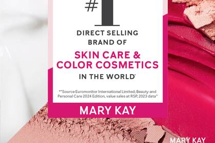 We’re tickled pink: iconic beauty brand and global entrepreneurship company Mary Kay Inc. has again been named #1 Direct Selling brand of Skin Care and Color Cosmetics in the World* by Euromonitor International. (Graphic: Mary Kay Inc.)