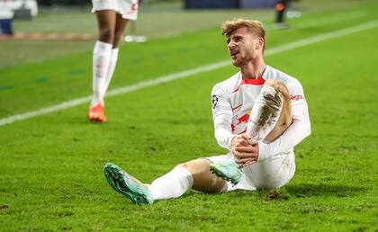 Werner lesionado; Alemania perdió a su 9 titular