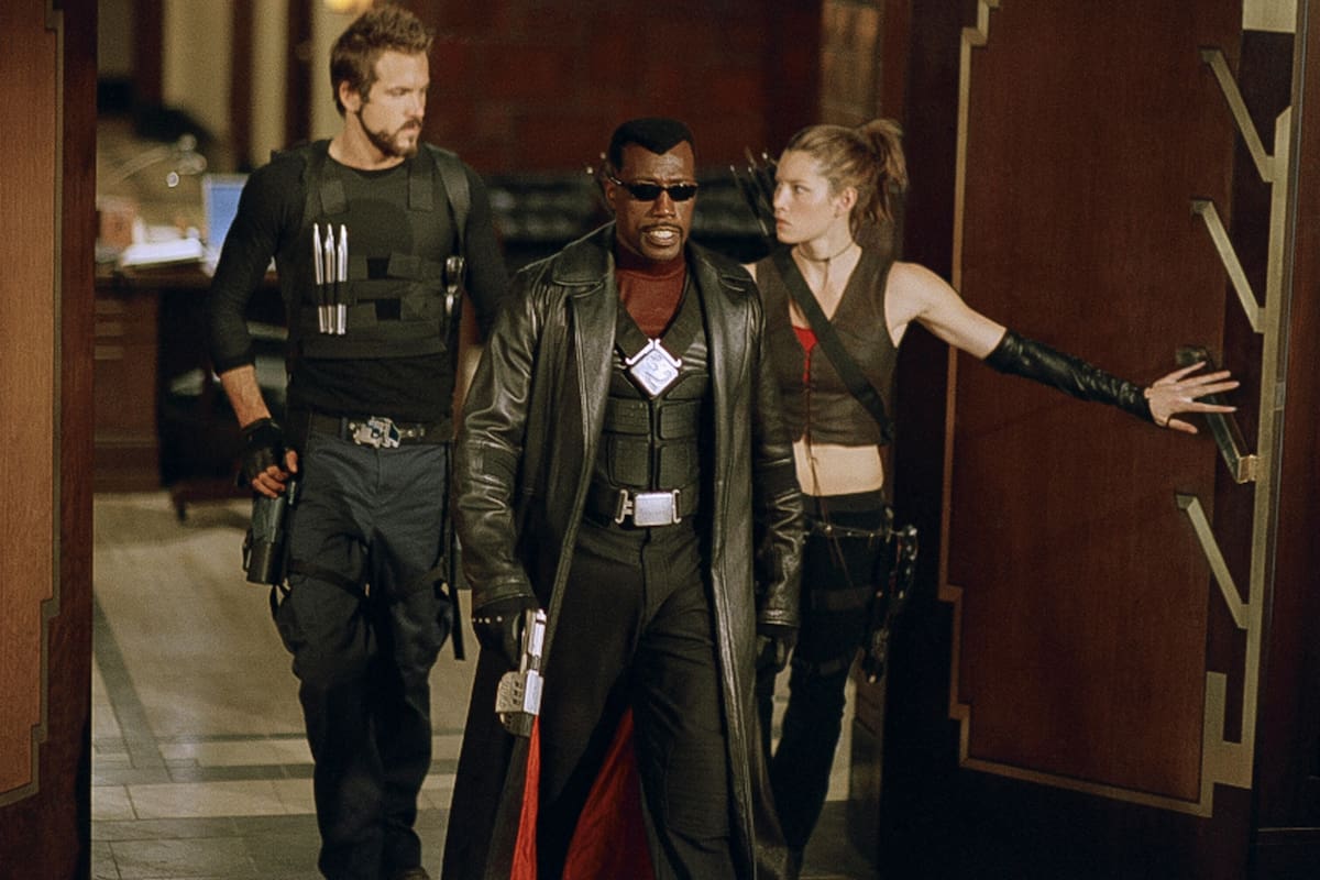 Wesley Sinipes en Blade Trinity.
