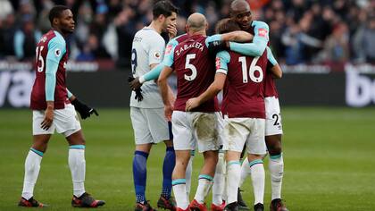West Ham festejó ante Chelsea