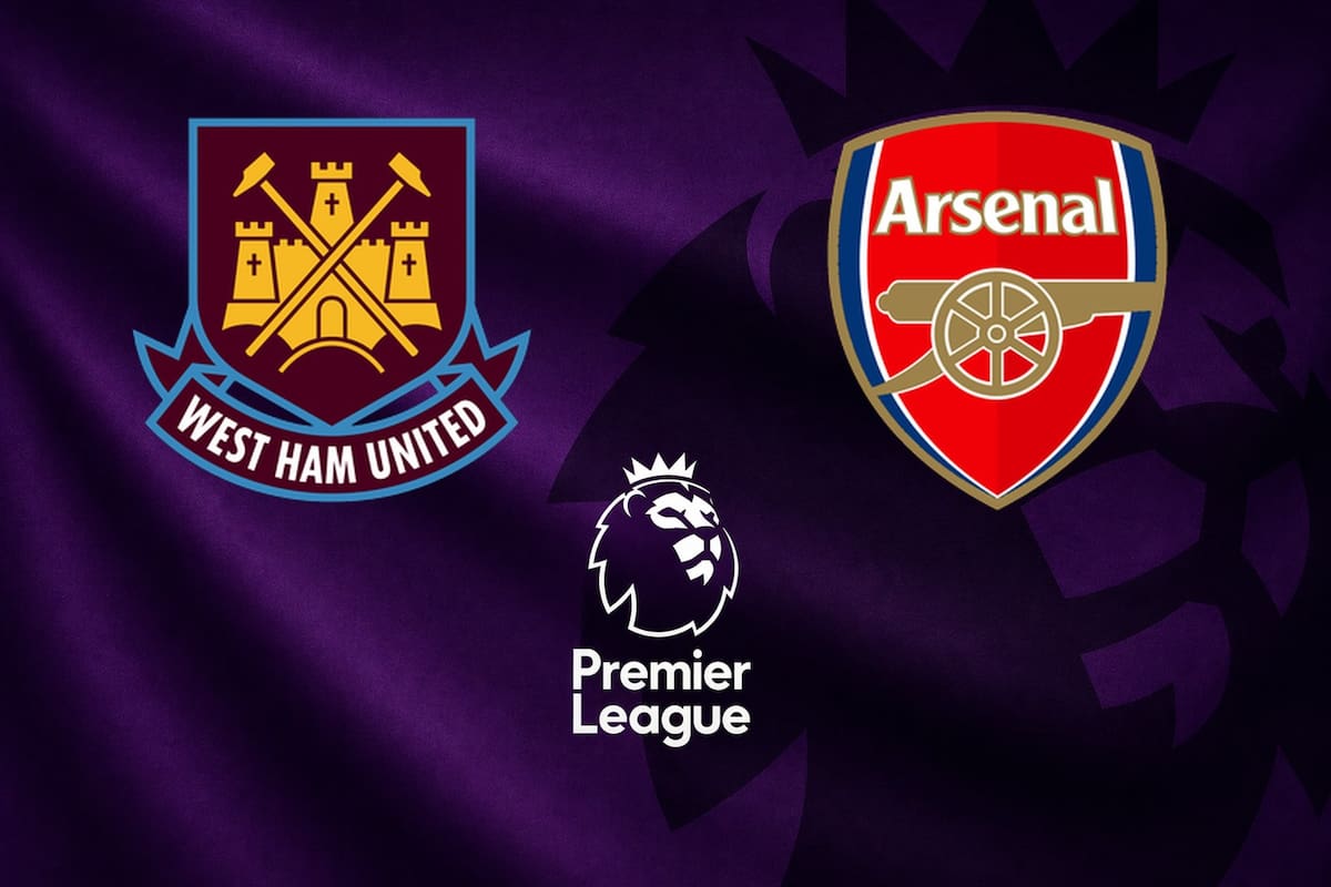West Ham United y Arsenal disputaron uno de los encuentros de la jornada del fútbol inglés