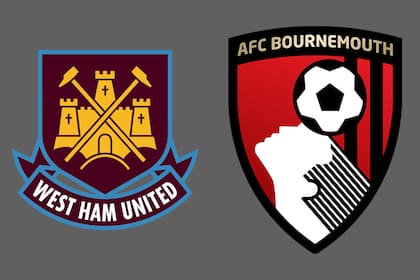 West Ham United y Bournemouth disputaron uno de los encuentros de la jornada del fútbol inglés