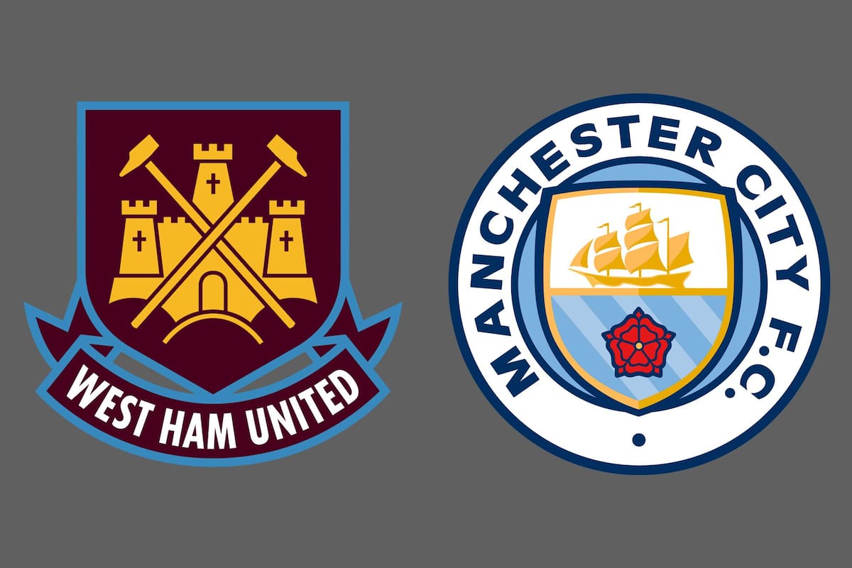 West Ham United y Manchester City disputaron uno de los encuentros de la jornada del fútbol inglés