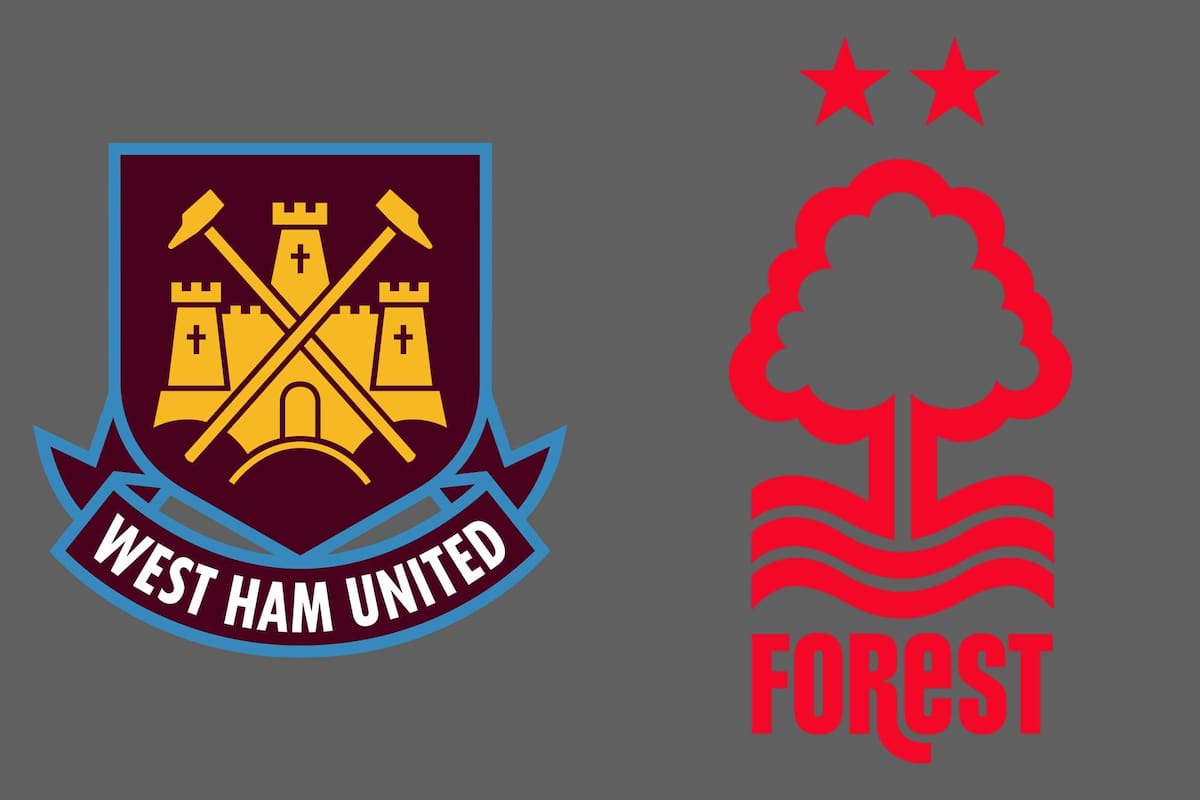 West Ham United y Nottingham Forest disputaron uno de los encuentros de la jornada del fútbol inglés