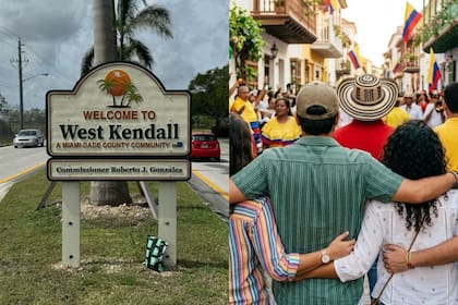 West Kendall, ubicado en el condado de Miami-Dade, es reconocido como "la pequeña Colombia" debido a la densa concentración de inmigrantes colombianos que han hecho de este sitio su hogar