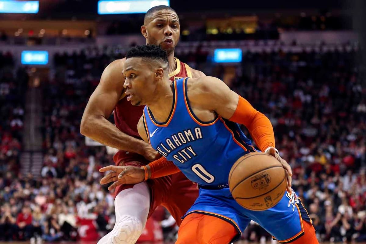 Westbrook alcanzó un récord histórico de la NBA.