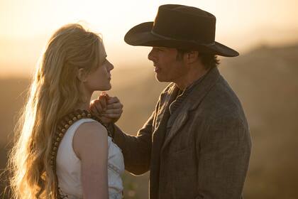 Evan Rachel Wood protagoniza la exitosa serie de televisión Westworld
