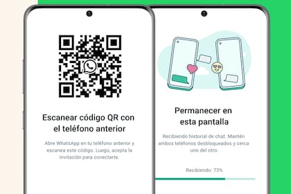 WhatsApp ahora permitirá la transferencia del historial de chats de un teléfono viejo a uno nuevo con un simple QR