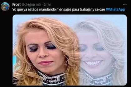 WhatsApp es utilizado para asunto laborales y fue blanco de risas (Captura Twitter)