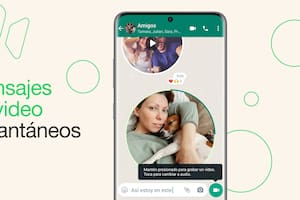 WhatsApp habilitó los videomensajes de hasta 60 segundos en el mensajero