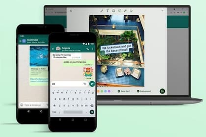 WhatsApp lanza nuevas funciones con un editor de fotos de escritorio, vista previa de enlaces y sugerencias de stickers