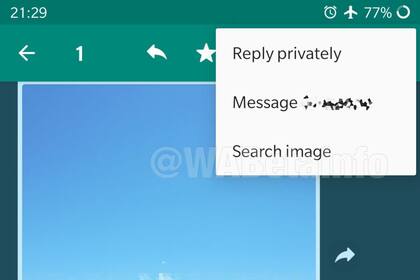 Whatsapp permitirá rastrear el origen de una foto compartida en un chat
