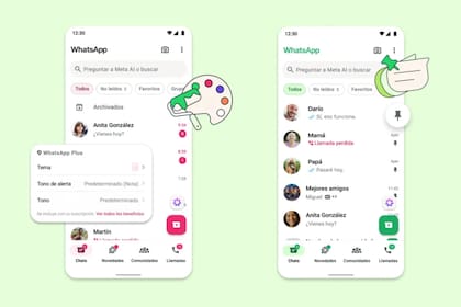 WhatsApp Plus es una suscripción oficial para el mensajero que por US$1,49 agrega la posibilidad de tunear el aspecto de la app, además de agregar algunas funciones