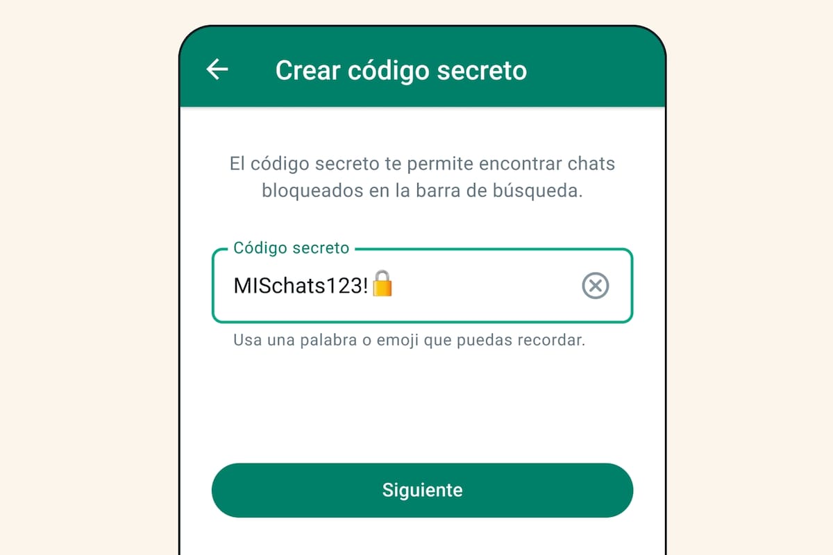 WhatsApp presentó Chat Lock, una función que permite ponerle una clave a ciertos chats