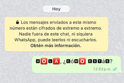 WhatsApp: probá jugar con diferentes tipografías en generadores online