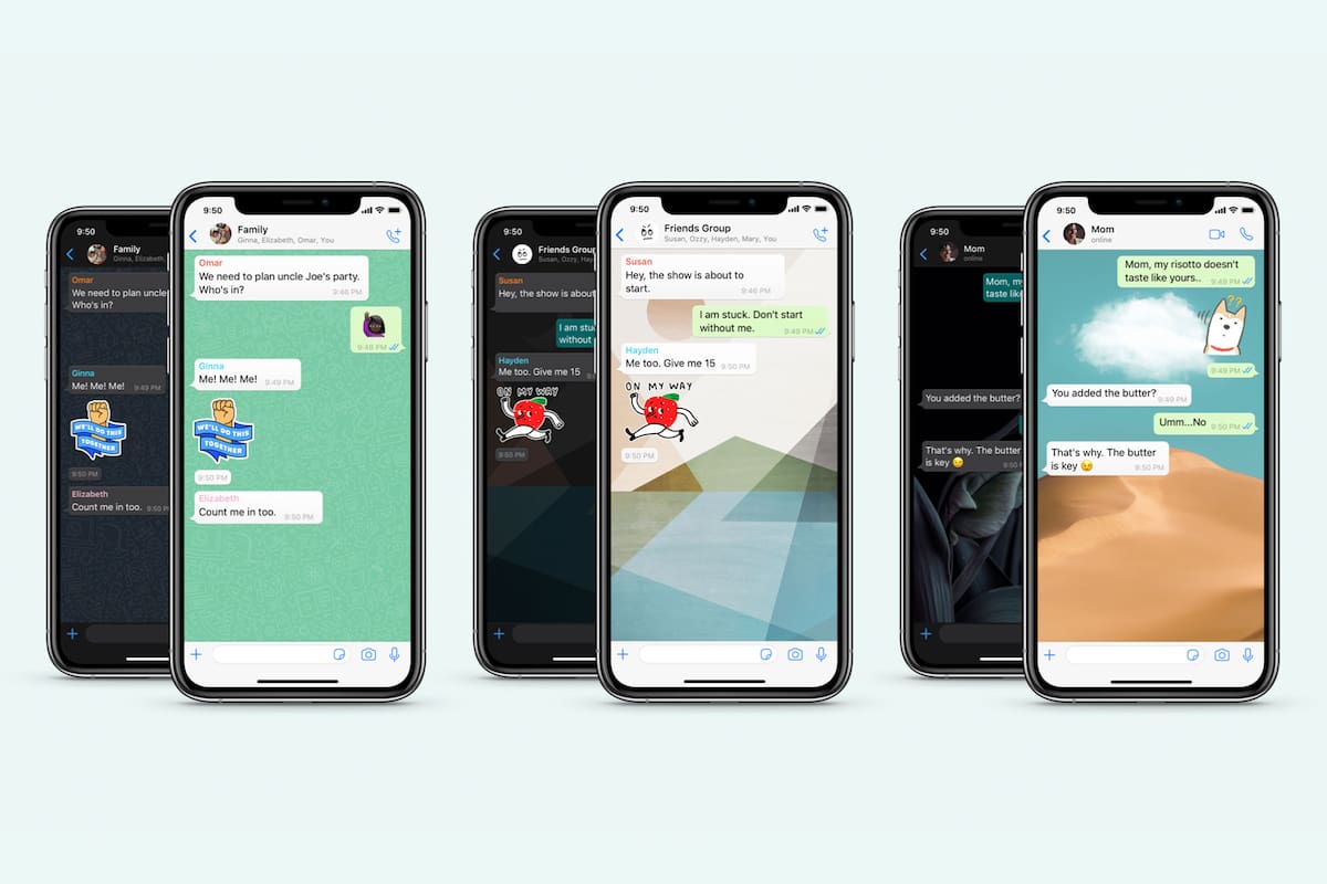 WhatsApp se actualiza con una función que permite que cada conversación cuente con un fondo de pantalla personalizado