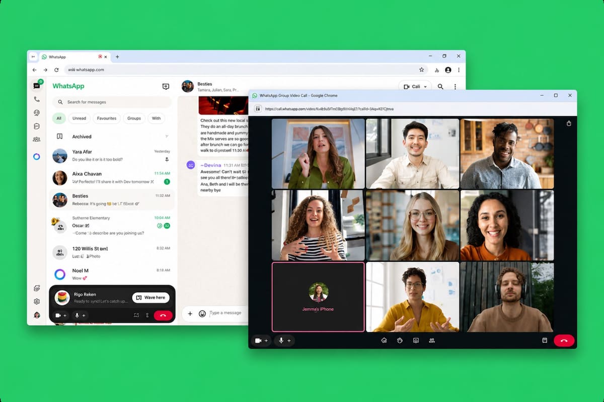 WhatsApp Web habilitó las videollamadas: cómo utilizarlas desde cualquier dispositivo