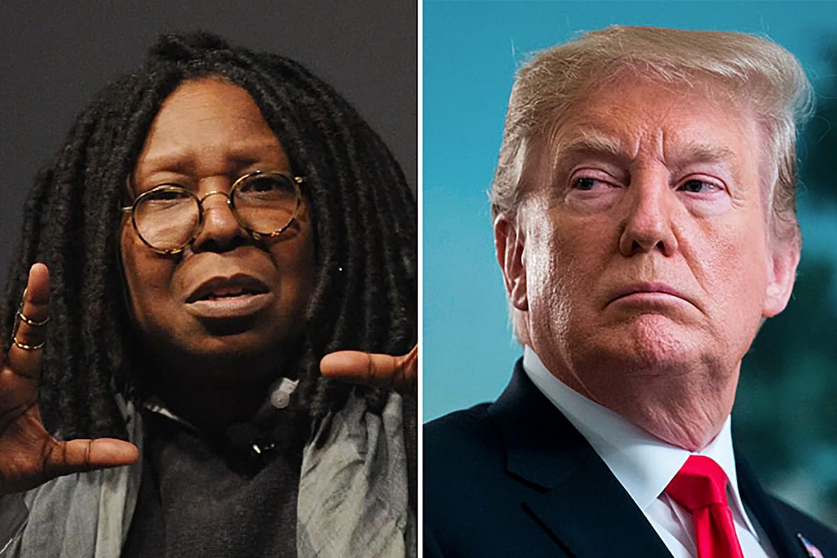 Whoopi Goldberg y Donald Trump siguen enfrentándose en nuevos rounds mediáticos: “¿Qué tan tonto sos?”