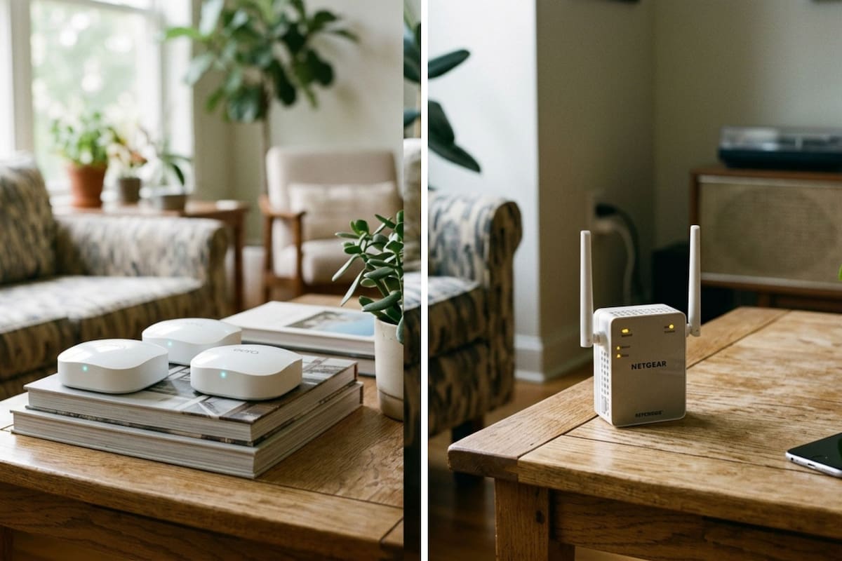 Wi-Fi mesh vs. repetidor: cuál conviene según el tamaño de tu casa (Foto ilustrativa generada por IA)