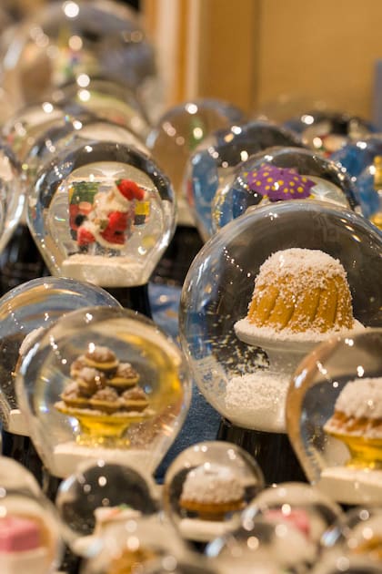 Una imagen del taller-museo en Viena de la familia Perzy, donde se inventaron las bolas de nieve