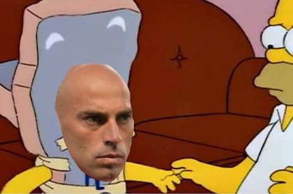 Wilfredo Caballero, el apuntado por las burlas en las redes sociales.