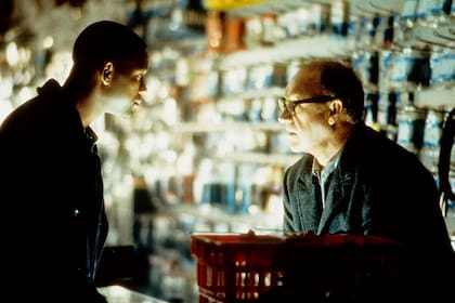 Will Smith y Gene Hackman en Enemigo público