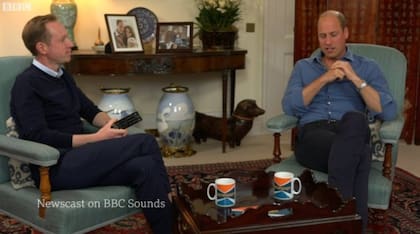 William en la entrevista con la BBC
