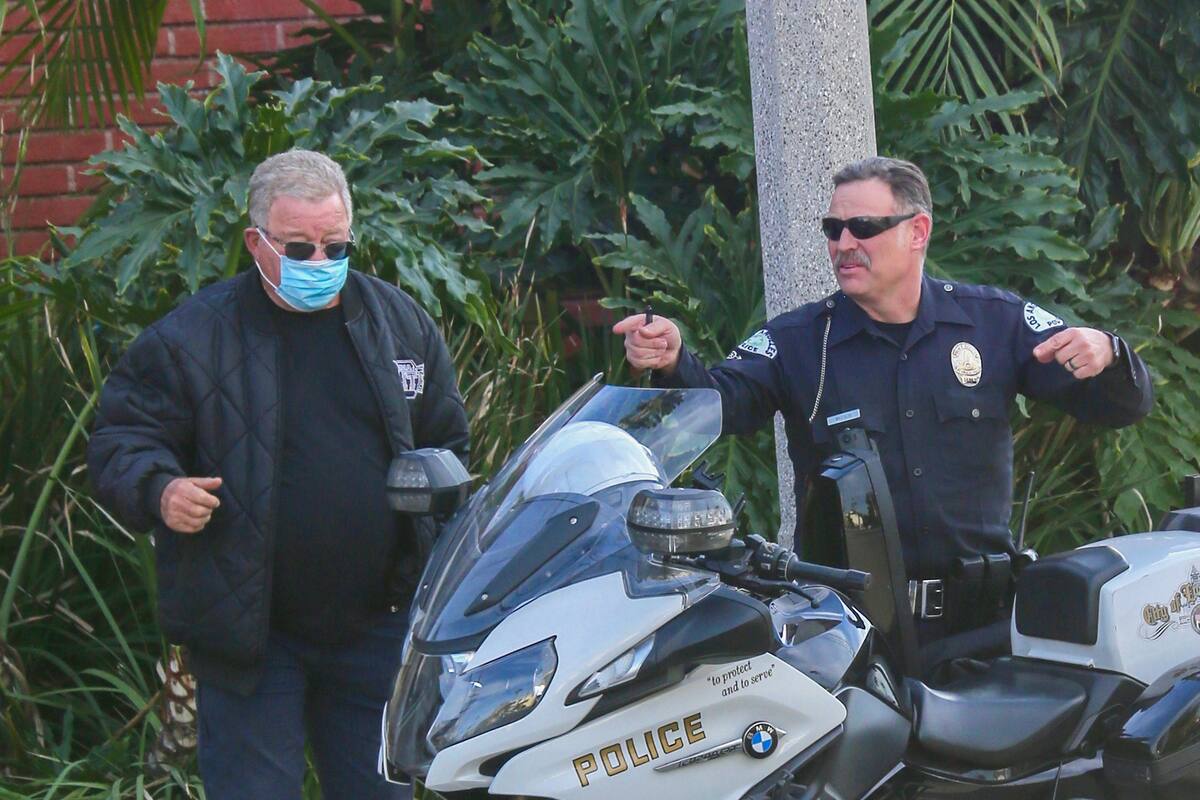 El actor William Shatner se vio involucrado en un accidente de tránsito
