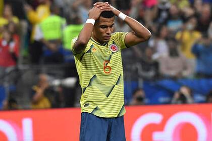 William Tesillo, en la selección de Colombia