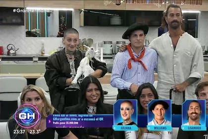 Williams fue uno de los nominados de la tercera gala de GH (Captura video)