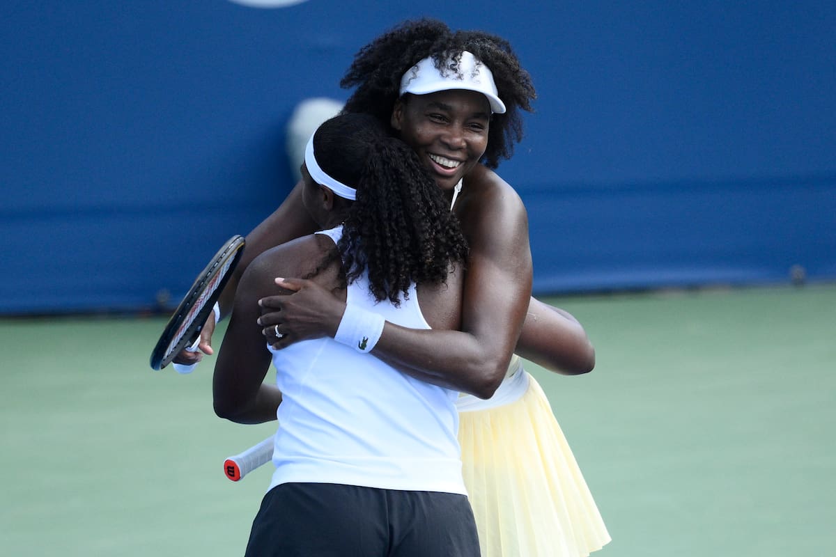 Williams sisters, at 44 and 46, reunite their iconic doubles team — at Serena's daughter's urging