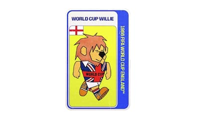 Willie fue la primera mascota en presentarse en el Mundial de Inglaterra en 1966, donde la selección de casa se coronó campeona (Web/FIFA)