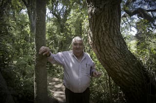 El guardaparque que lleva 27 años de trabajo en la reserva de San Isidro