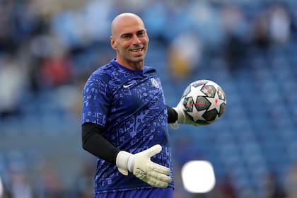 Willy Caballero, campeón de la Champions League con Chelsea.