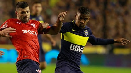 Wilmar Barrios fue otra vez ovacionado en la Bombonera
