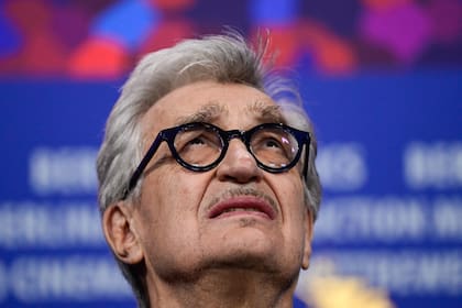 Wim Wenders en el último Festival de Berlín, donde fue presidente del jurado oficial y abrió una controversia con sus declaraciones