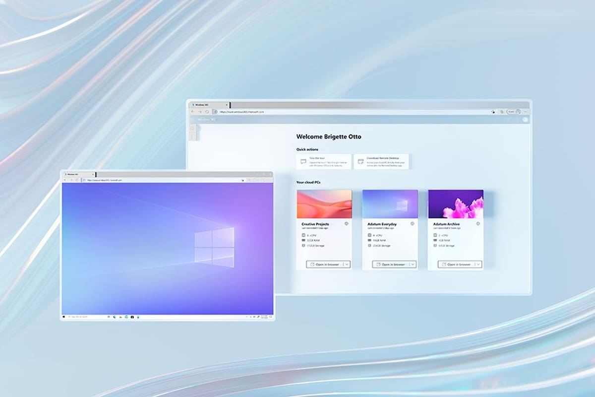 Windows 365 es el servicio de Microsoft que permite correr una PC virtual con Windows 10 u 11 en la nube
