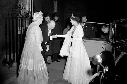 Winston Churchill era un ferviente admirador de Isabel II