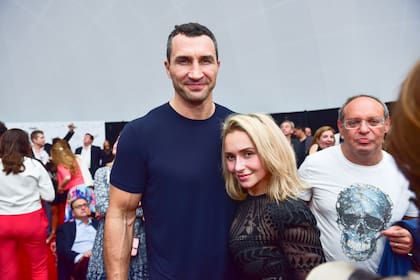 Wladimir Klitschko y Hayden Panettiere en 2016